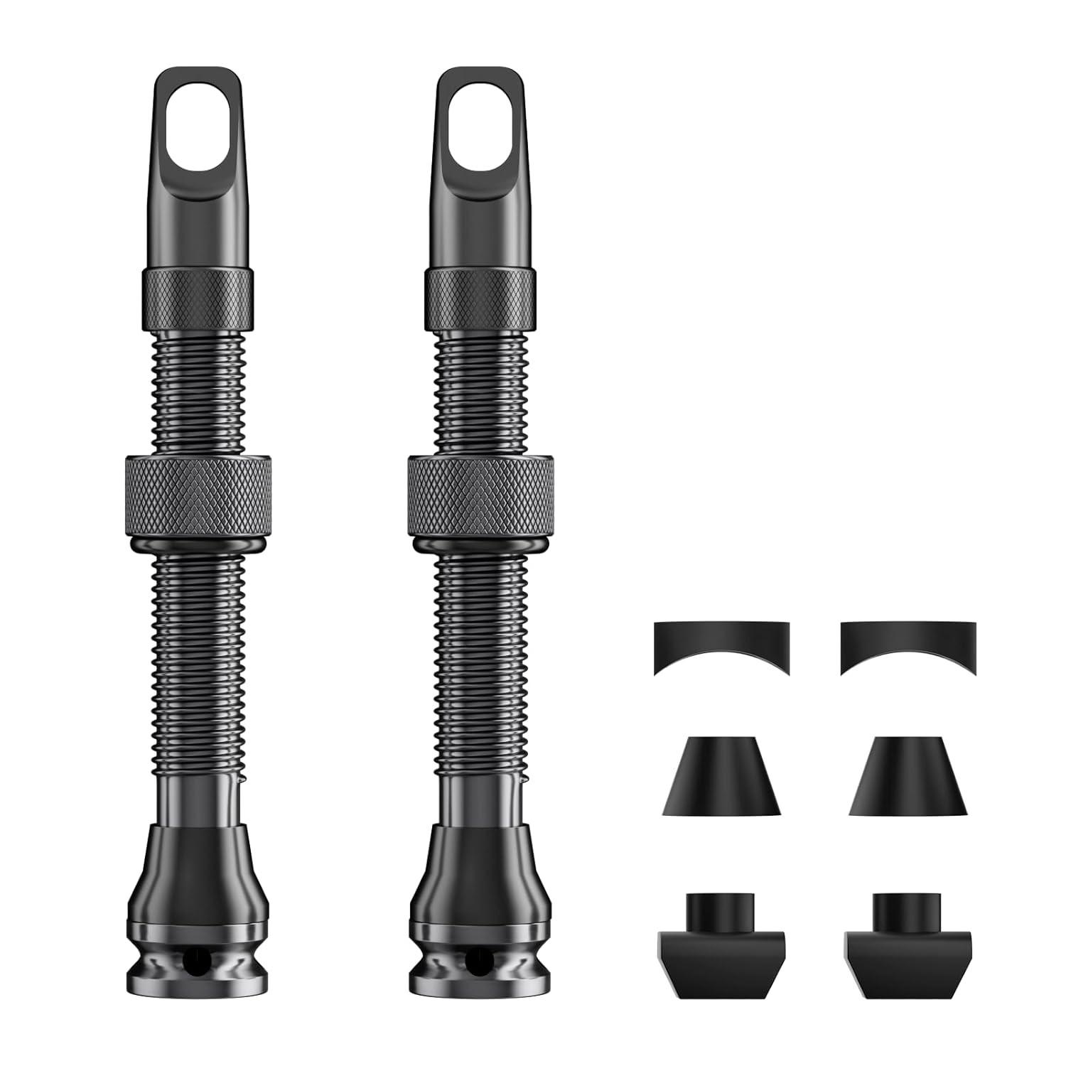 Kit Haste Válvula Presta CooSpo Tubeless - Liga Superleve 44/50/60mm | MTB e Estrada