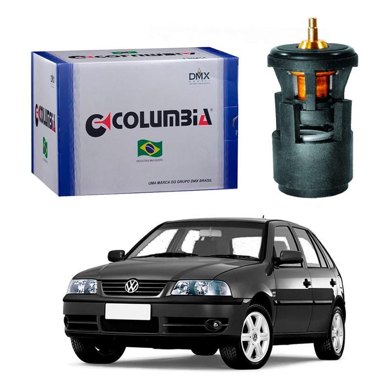 Válvula Termostática Columbia: Gol G3 1.0 16v (2001-2003)