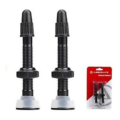 Válvulas Tubeless Absolute 48mm – Leveza e Durabilidade no Asfalto