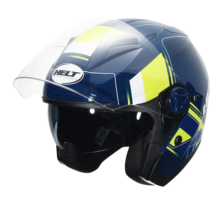 Capacete Aberto Vancouver com Óculos Integrado: Estilo e Proteção para Você!
