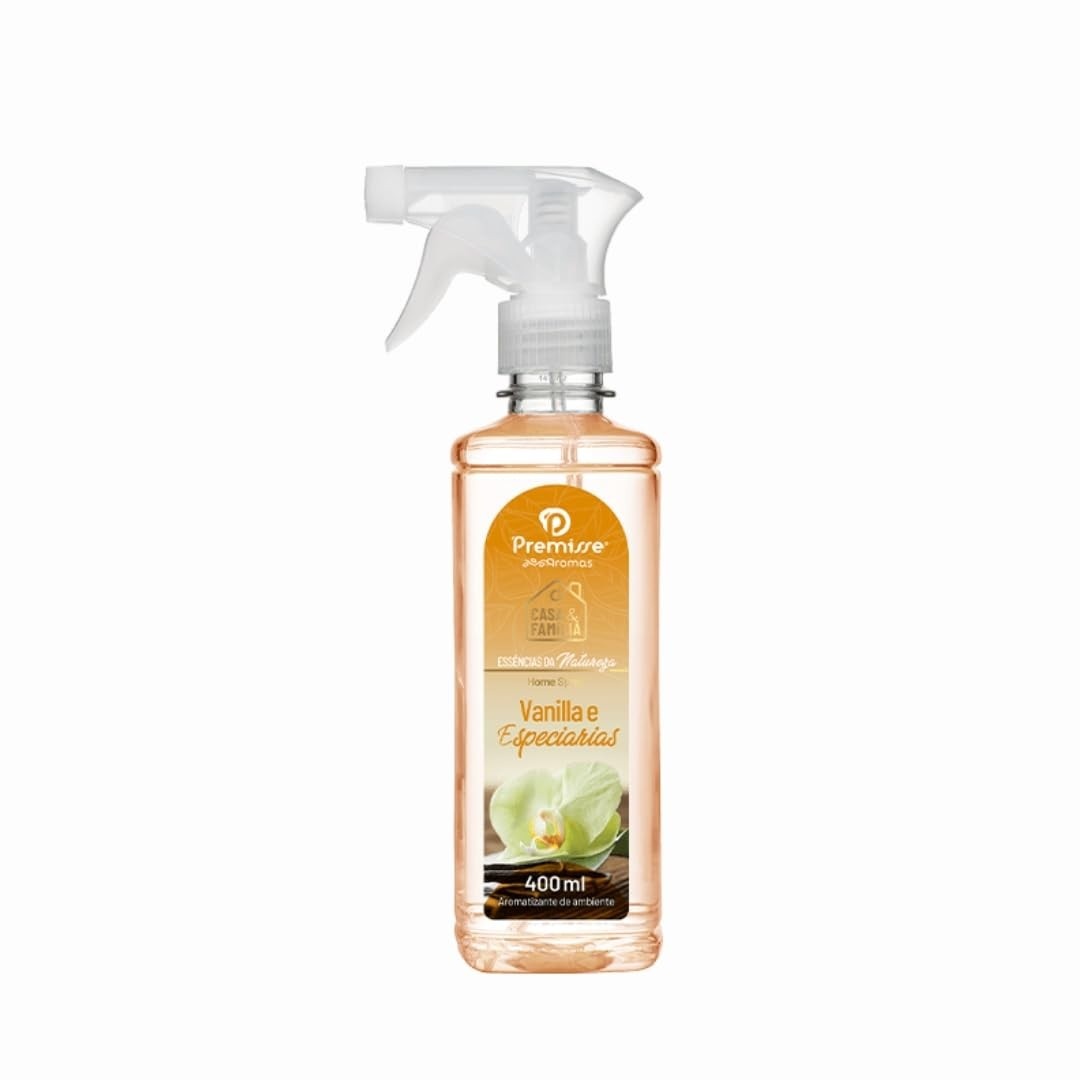 Aromatizante Vanilla & Especiarias 400ml: Toque Aconchegante e Sofisticado para Seu Lar