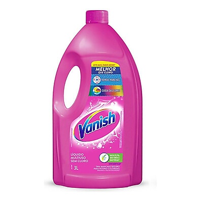Vanish Líquido 3L: Roupas Coloridas Impecáveis