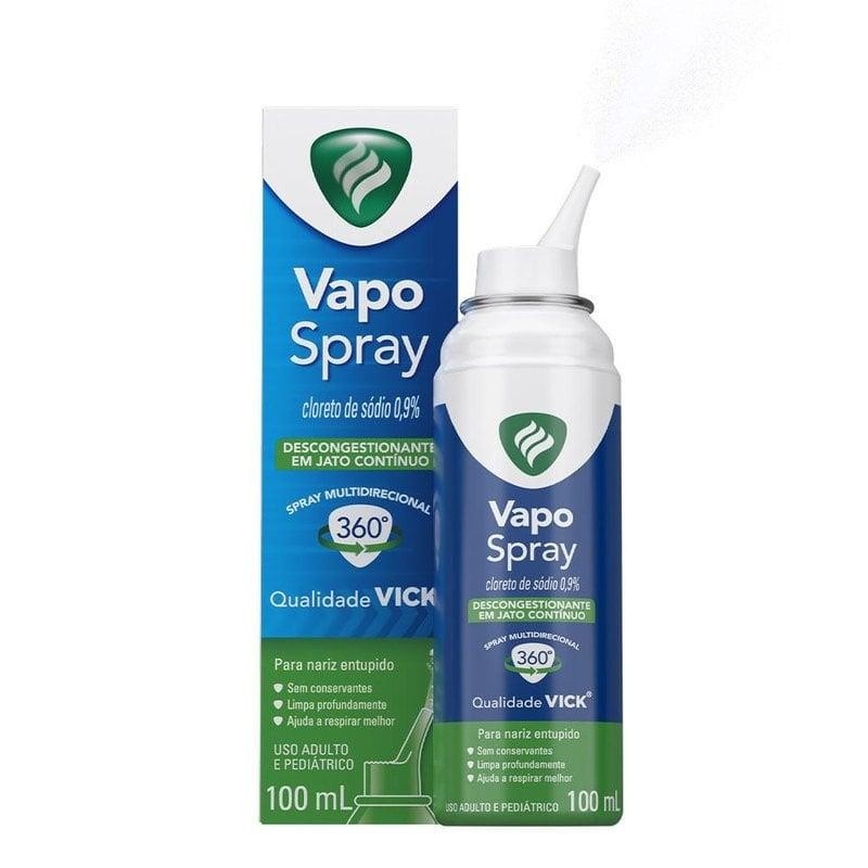 VapoSpray Vick: Alívio Rápido para o Nariz Entupido
