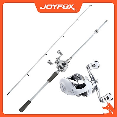 Vara de Carretilha JOYFOX 1,80M 100g 20-50lb – Alta Performance!
