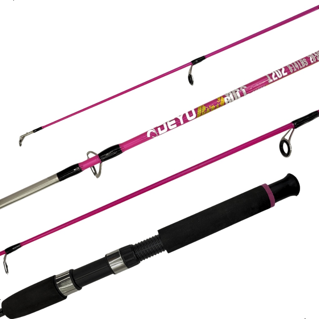 Vara de Pesca Rosa Max Bull: Sua Aliada na Pesca!