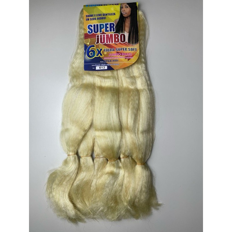 Kit 10 Pacotes Jumbo 400g para Trança – Cores Variadas