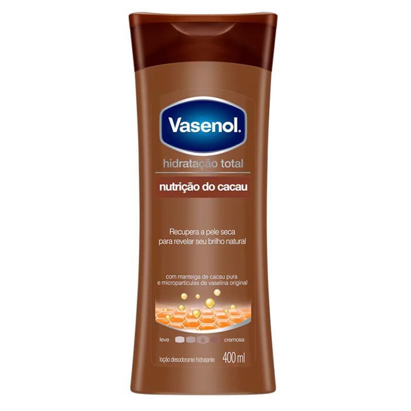 Vasenol Cacau 400ml: Hidratação Profunda