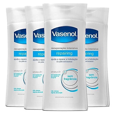 Vasenol Repairing: Hidratação Profunda em Kit com 4 Cremes