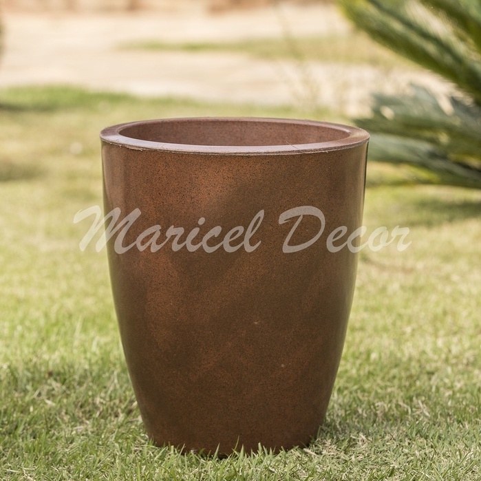 Vaso Coluna Redonda 40x31cm: Leveza e Durabilidade