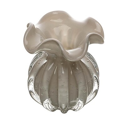Vaso de Vidro Nude Wolff Italy: Elegância em 11cm