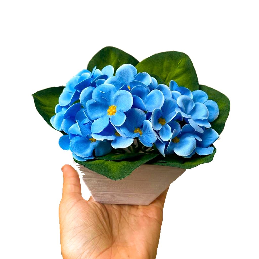 Vaso Decorativo com Flores Artificiais Violeta: Elegância e Durabilidade para Sua Casa