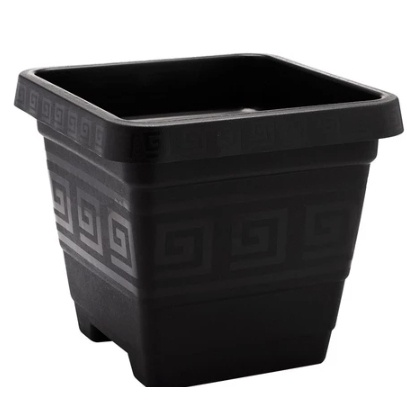 Vaso Grego Quadrado Gigante 29L: Elegância e Robustez para Seu Jardim