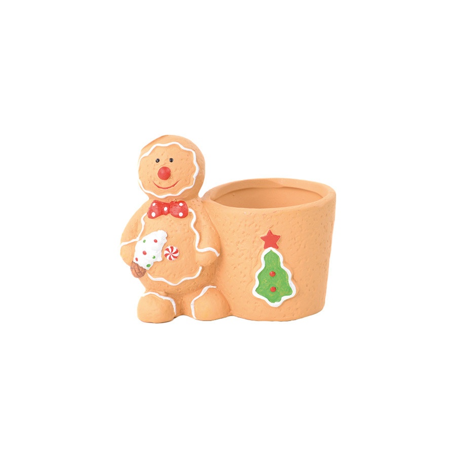 Vaso Natal Gingerbread: Decore com Magia!