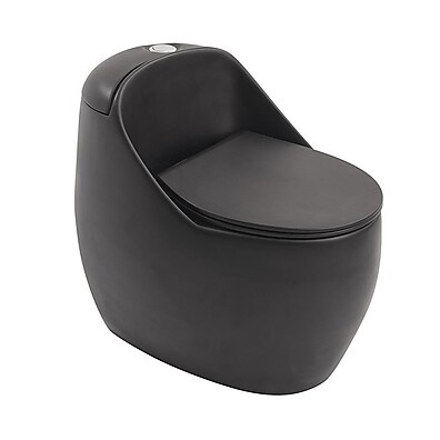 Vaso Sanitário Preto Fosco: Economize Espaço!