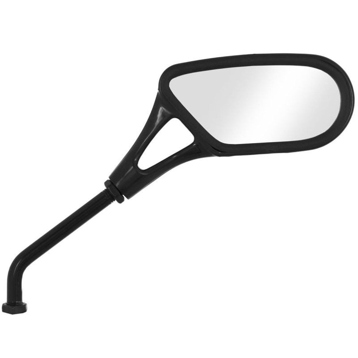 Espelho Retrovisor Esportivo Vazado Lado Esquerdo Yamaha Preto - Estilo e Segurança