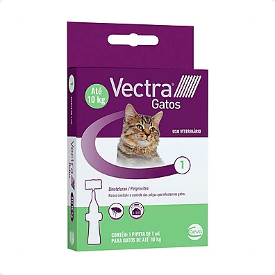Vectra Ceva Gatos: Proteção Antipulgas por 7 Semanas