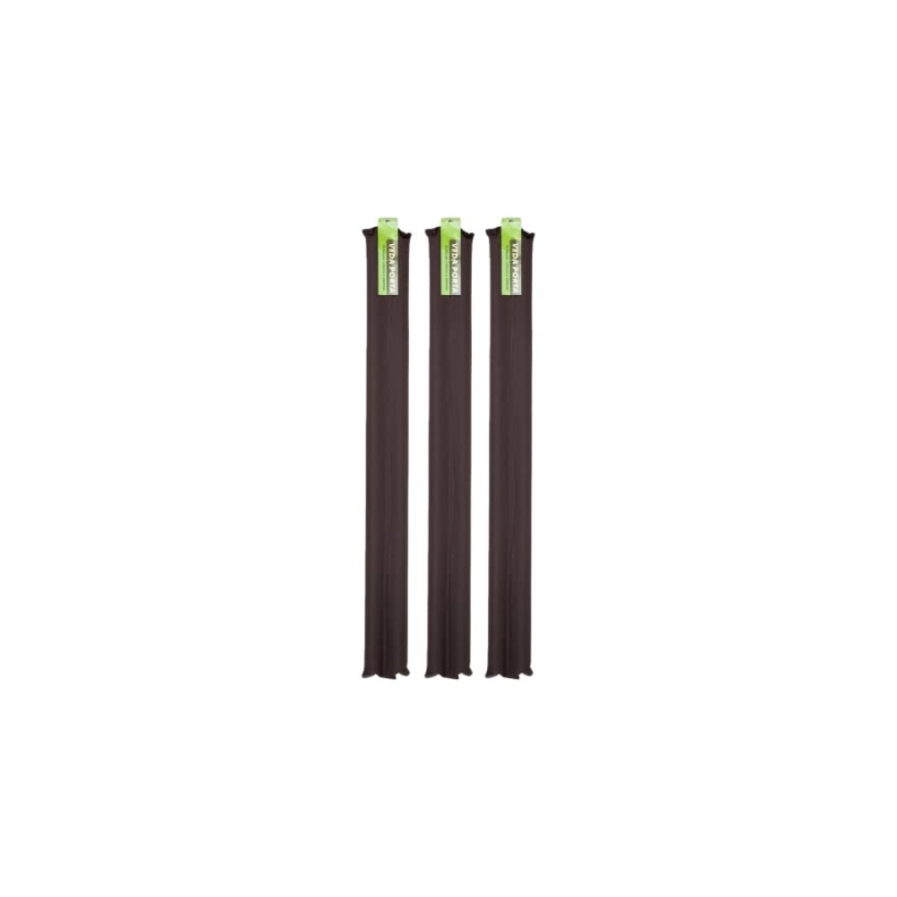 Kit 3 Veda Portas Protetores Impermeáveis Anti Insetos - 80/90cm (Marrom)