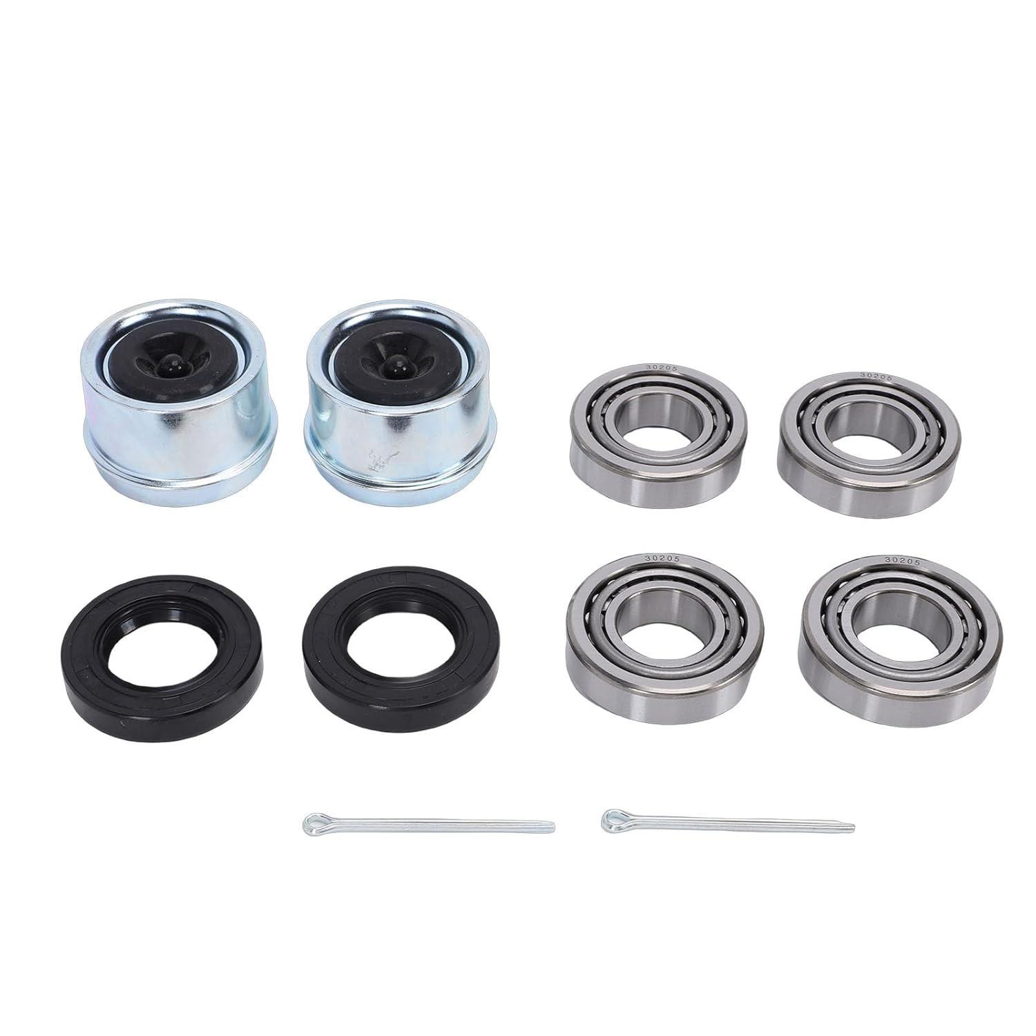 Kit Completo Cubo de Reboque Fabater: Rolamentos 30205, Vedações e Mais para Eixos Leves