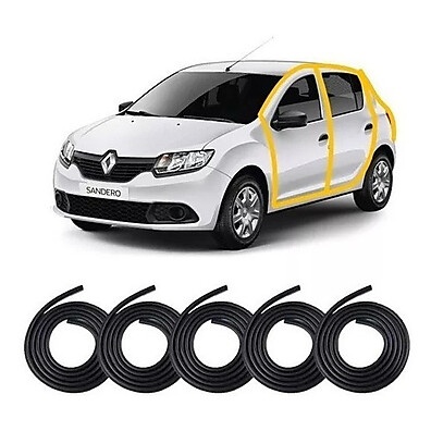Vedações Sandero: Kit Completo Portas + Mala