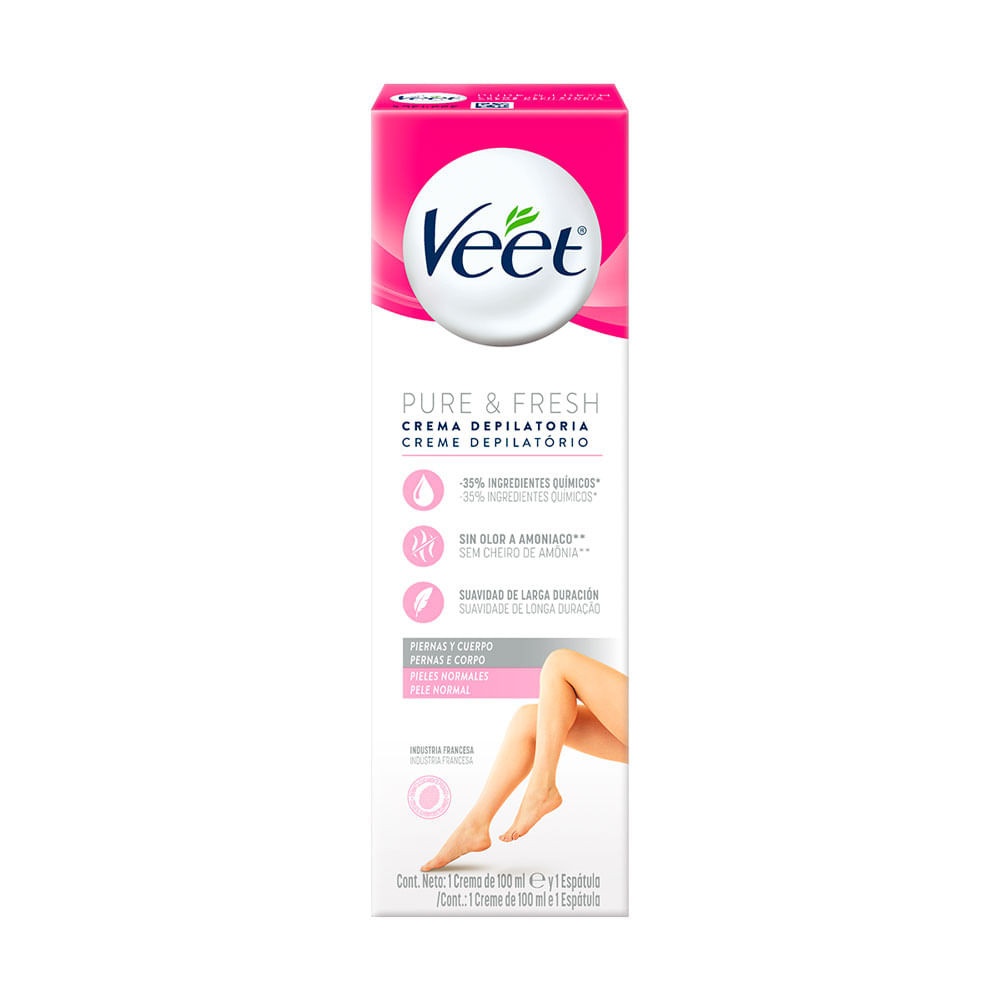 Veet Pure & Fresh: Depilação Suave e Rápida!