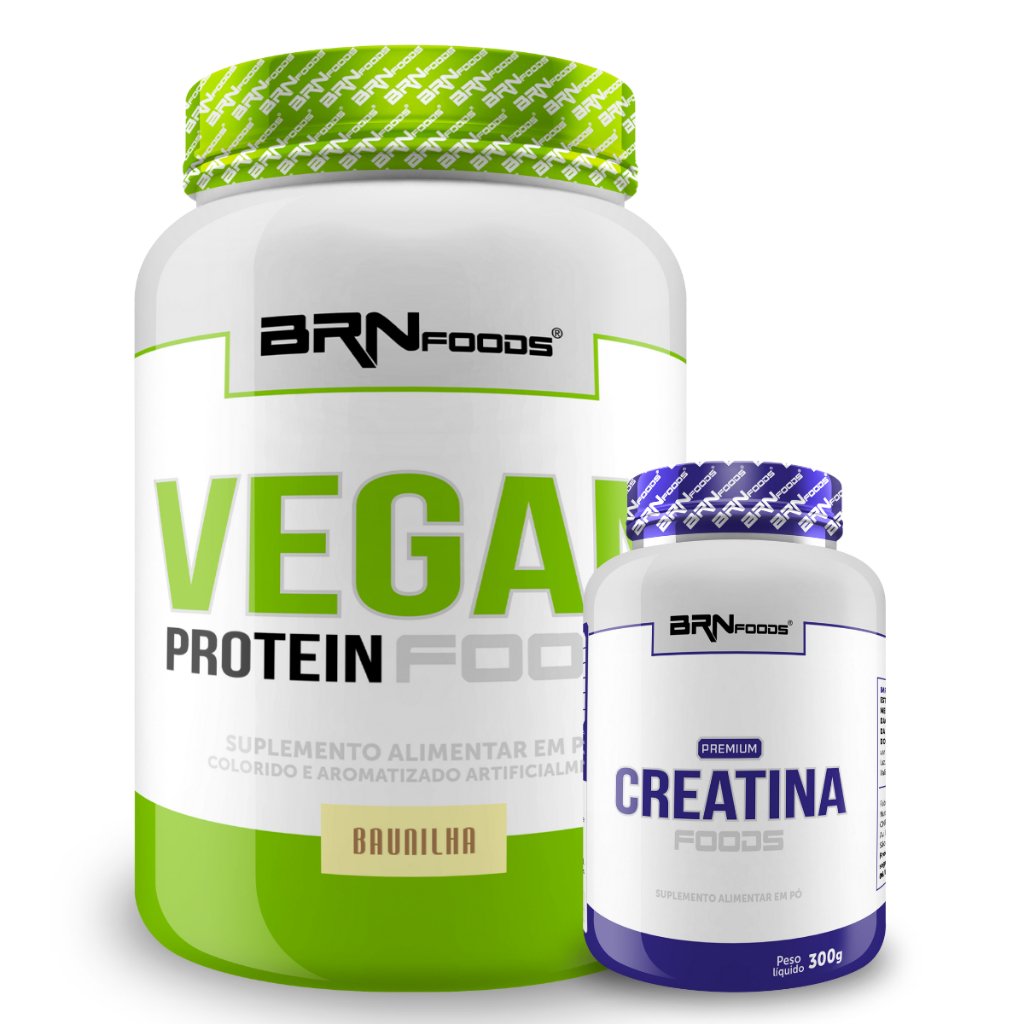 Vegan Protein + Creatina: Potencialize Seus Resultados!