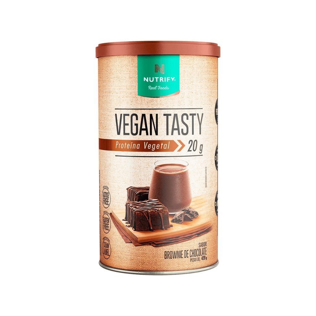 Vegan Tasty Nutrify 420g: Proteína Vegetal Deliciosa