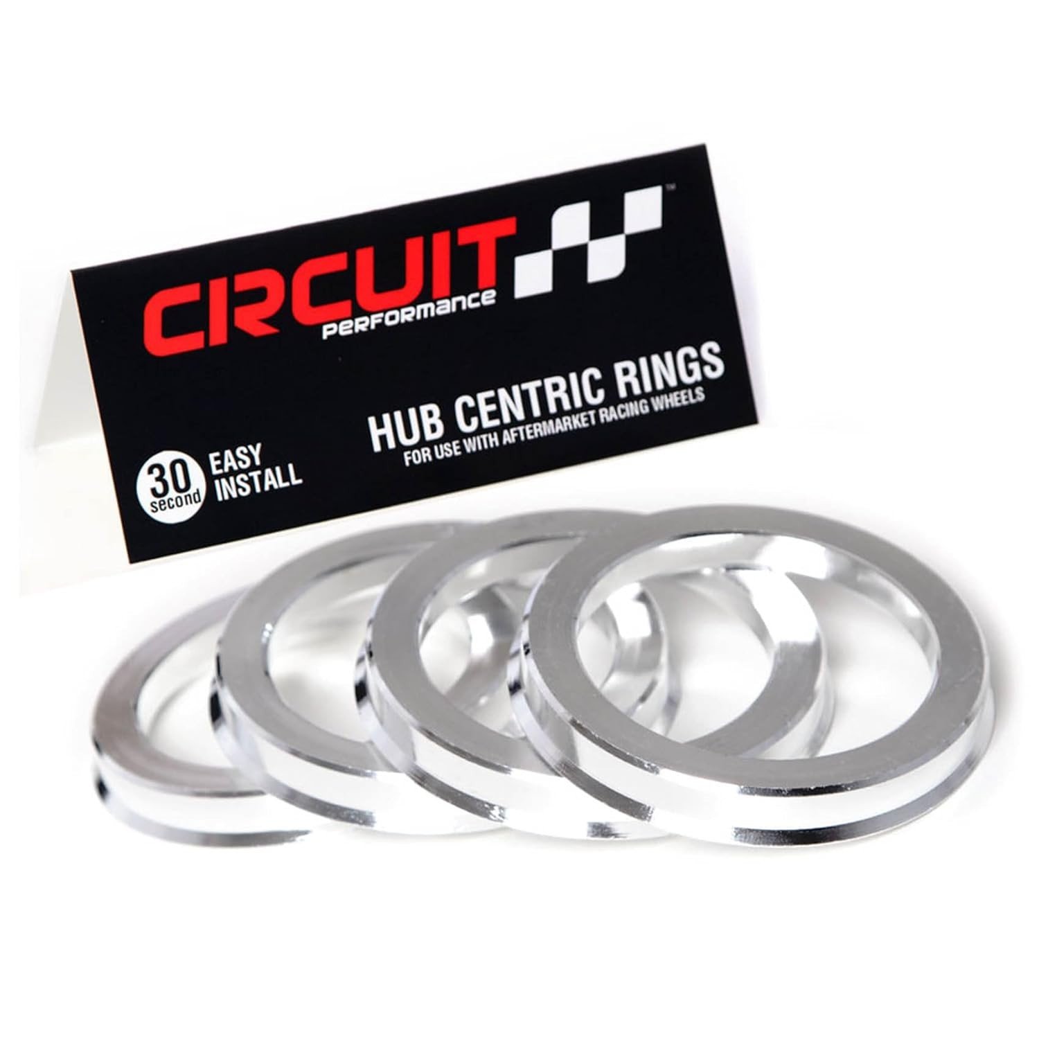 Anéis Centrícos Circuit Performance: Precisão e Segurança para Seu Veículo (73.1mm OD para 66.6mm ID)