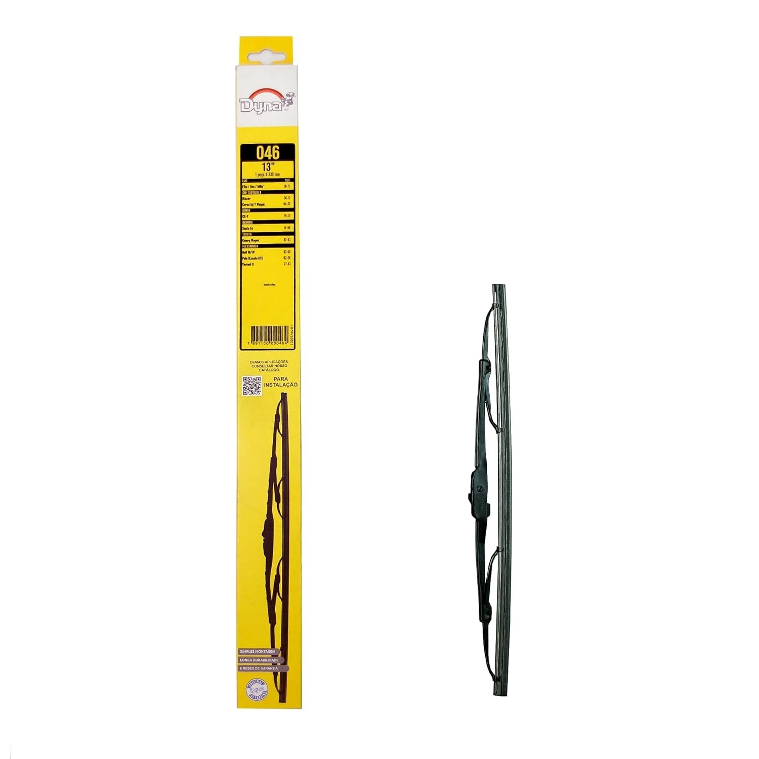 Palheta Dyna DW3G 330mm: Limpeza Impecável para Seu Veículo