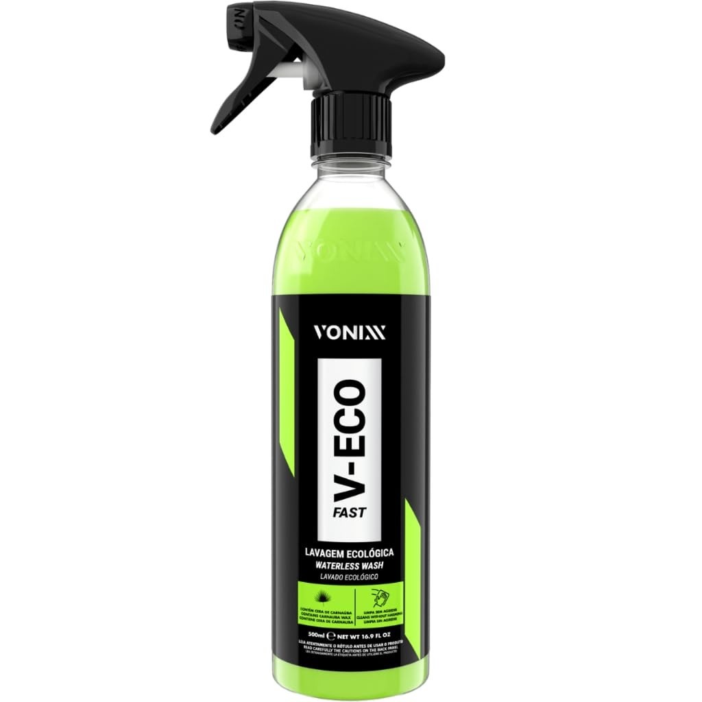 V-Eco Fast: Limpeza Ecológica e Brilho Incrível para Seu Veículo