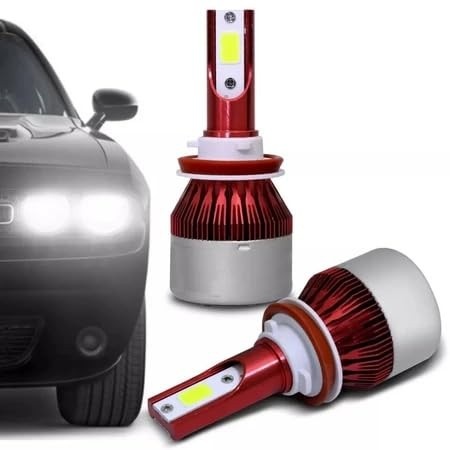 Kit Lâmpada Smart LED H11 8000 Lúmens: Iluminação Potente e Duradoura para Seu Veículo