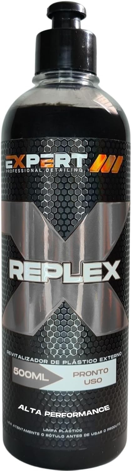 Revitalizador de Plástico Externo Expert Replex 500ml: Renove e Proteja seu Veículo!