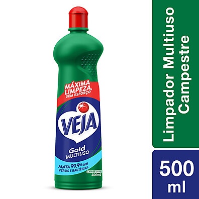Veja Gold Campestre 500ml: Limpeza Imbatível!