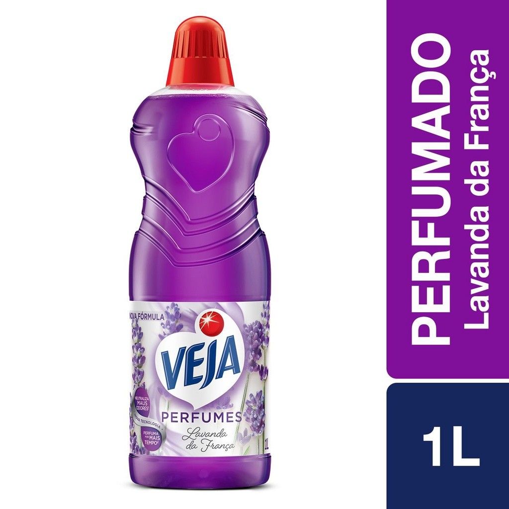 Veja Leve Lavanda: Limpeza e Perfume Duradouro
