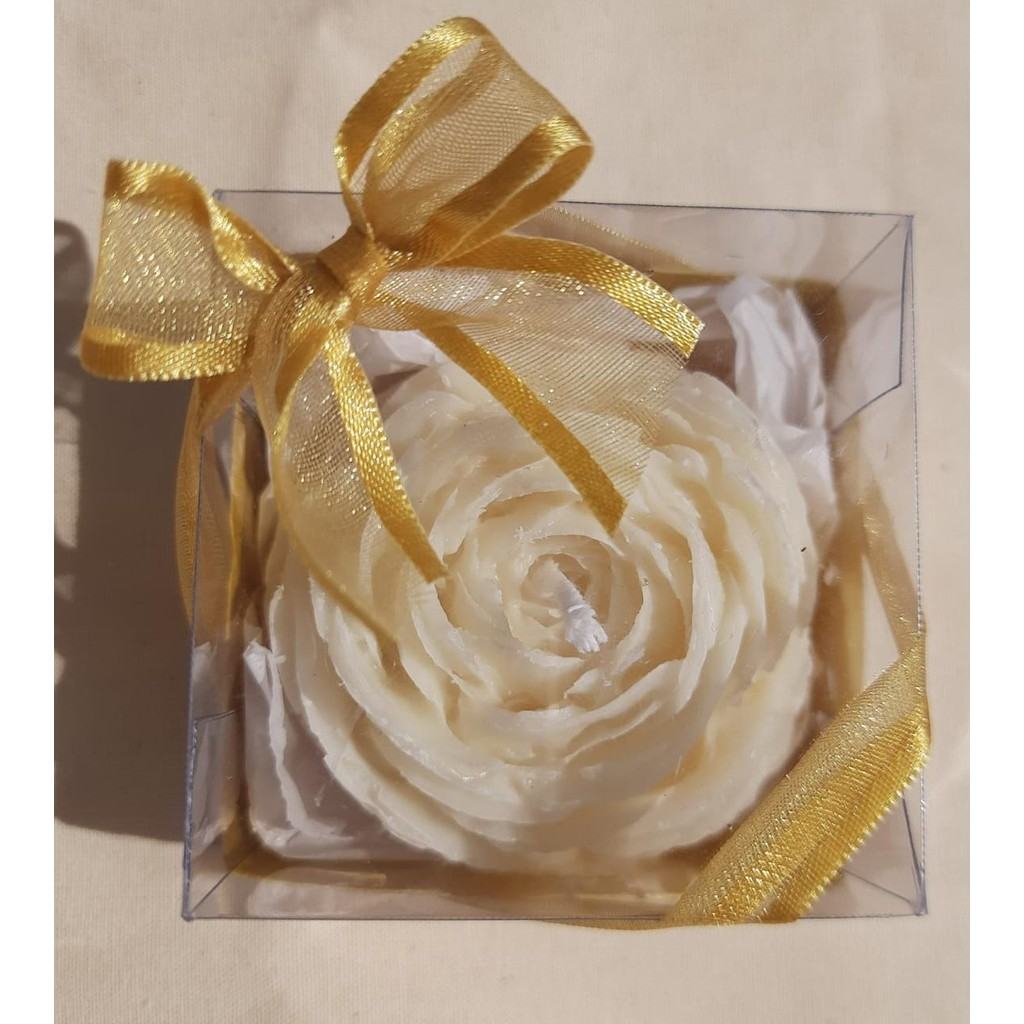 Vela Flor Aromática 30g: Perfume e Decoração em 1