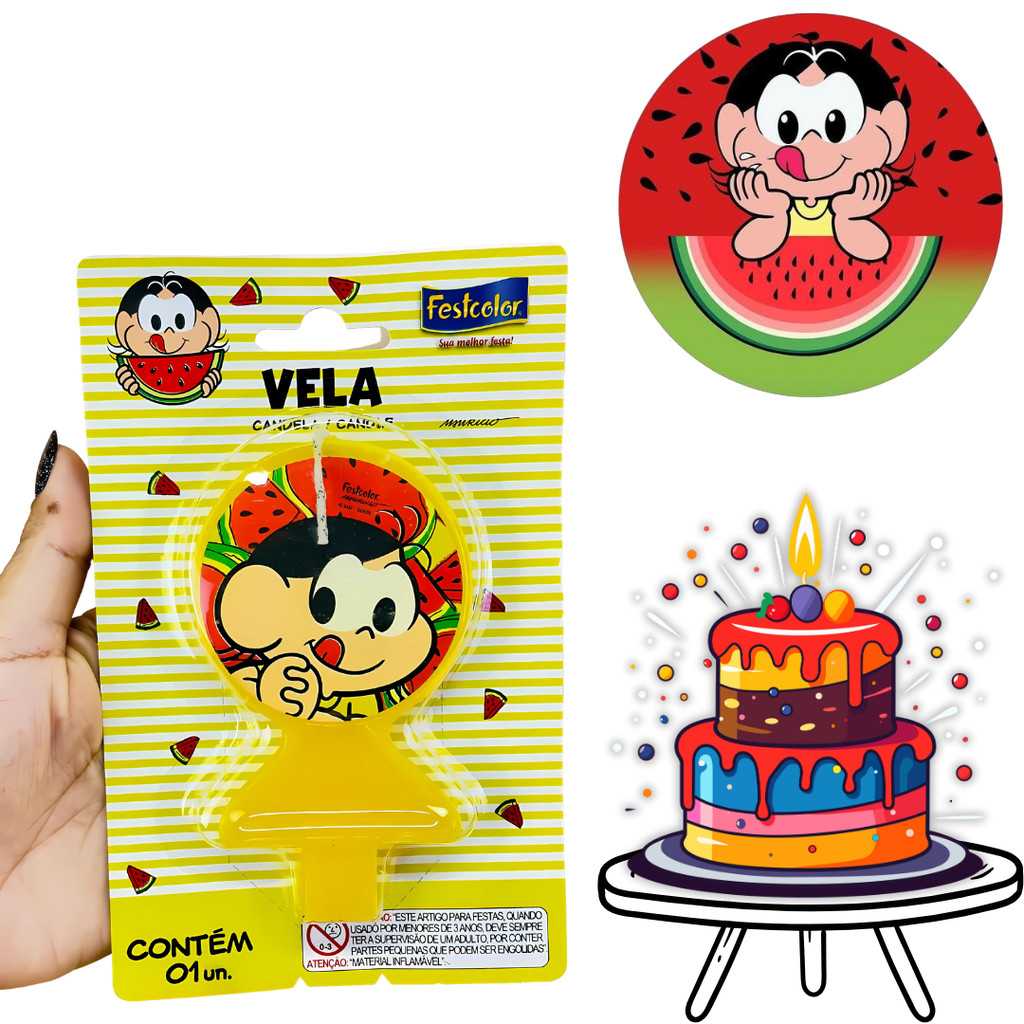 Vela Magali Melancia: Festa Temática!