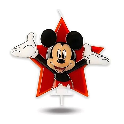 Vela Mickey Mouse: Decore a Festa com Magia!