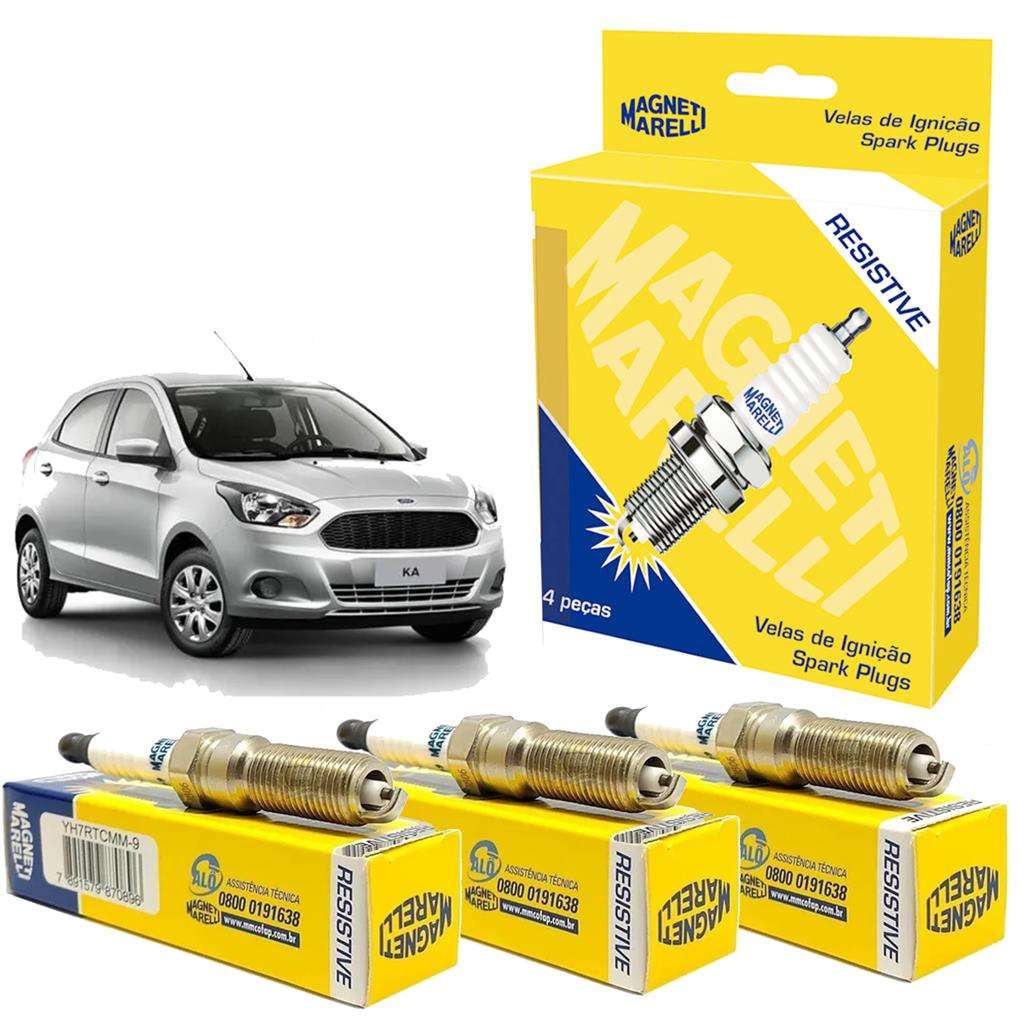 Velas de Ignição Ford Ka/Ka+ 1.0: Potência e Economia