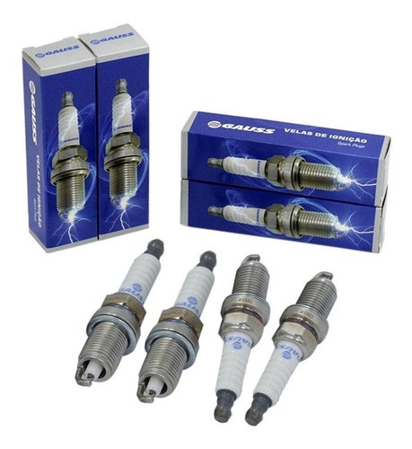 Velas de Ignição Honda Civic: Kit 4 Unidades Gauss