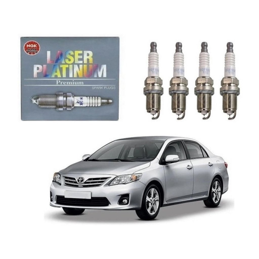 Velas Iridium NGK Corolla 1.8 (2009-2011) - Jogo c/ 4