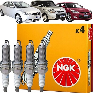 Velas NGK Originais: Veloster, Cerato e Soul