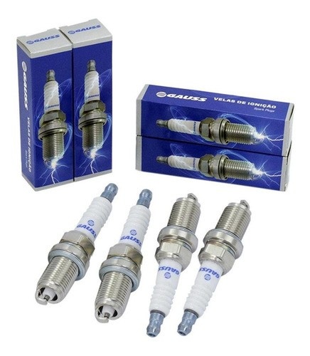 Velas Renault Megane 1.6 16v: Kit 4 Unidades Gauss