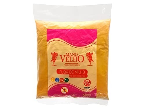 Fubá de Milho Natural Mano Velho 500g