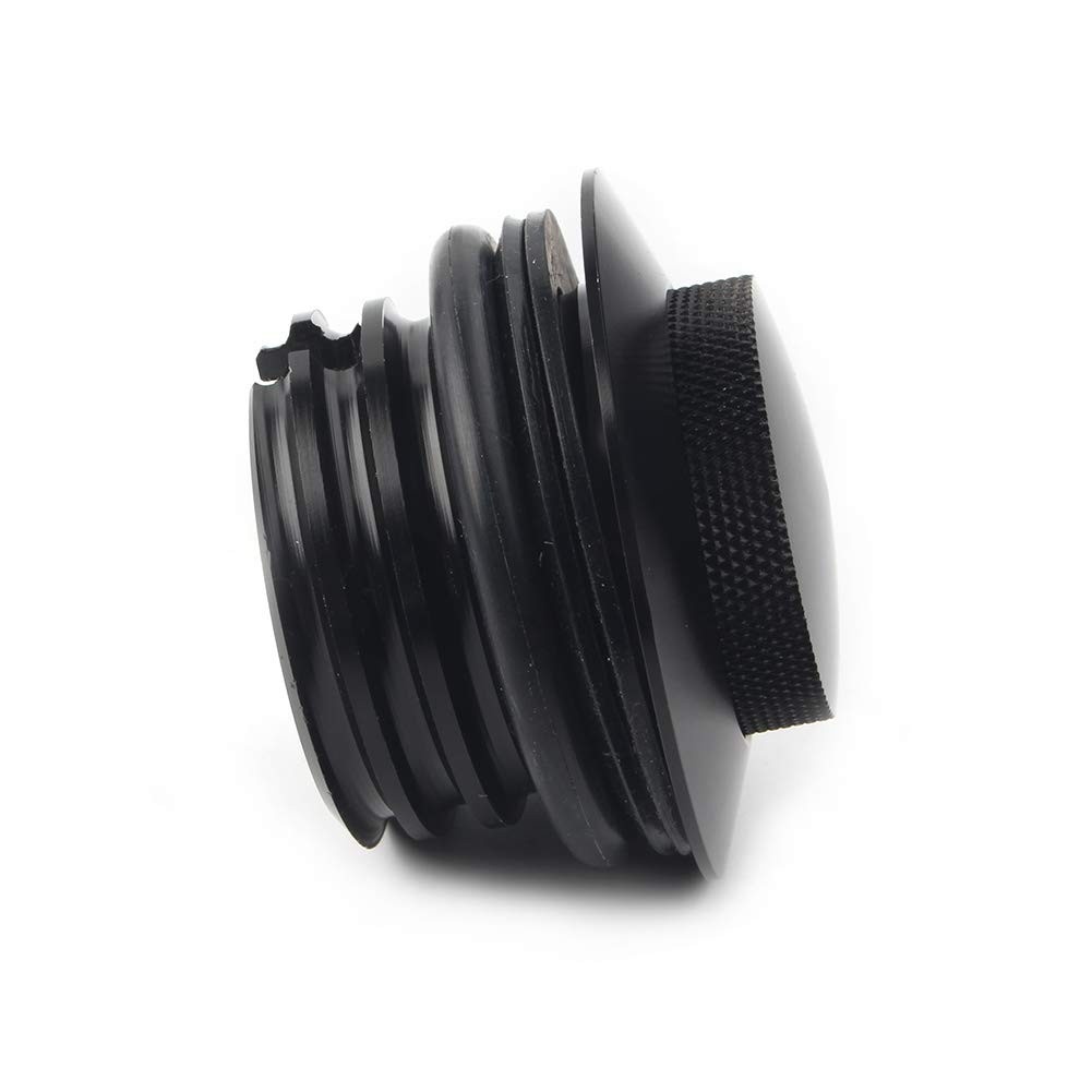 Tampa de Tanque de Combustível Pop-Up Ventilada em Alumínio FSFY para Harley Davidson (1982-2010)
