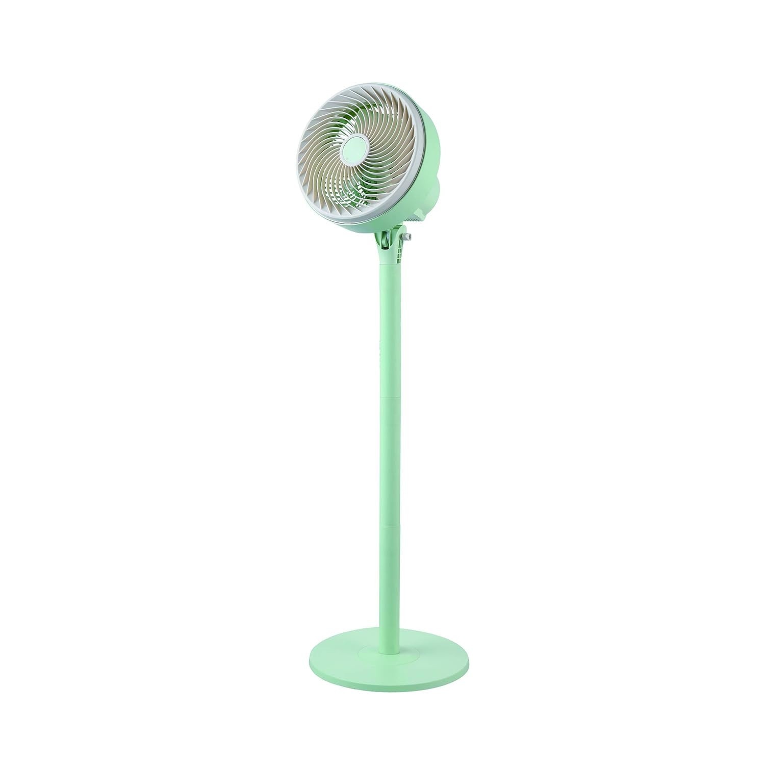 Ventilador de Coluna Vintage 5 Pás Silencioso - Design Retro com Potência Moderna (Verde, 110V)