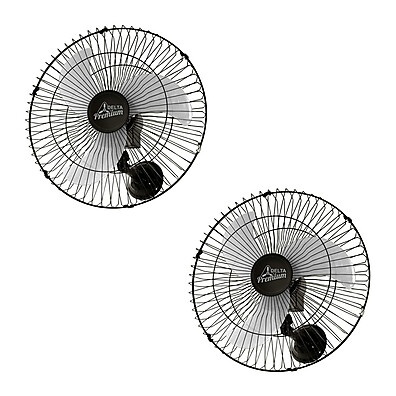 Ventilador de Parede 60cm: Kit 2 Bivolt Ventidelta