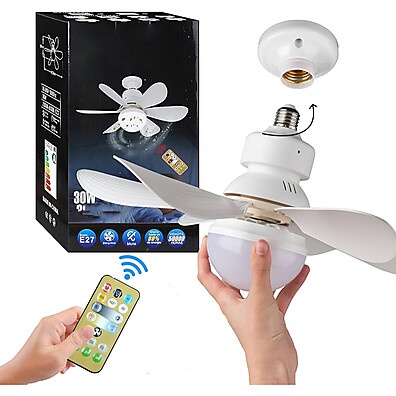Ventilador de Teto com Luz: Conforto e Economia!