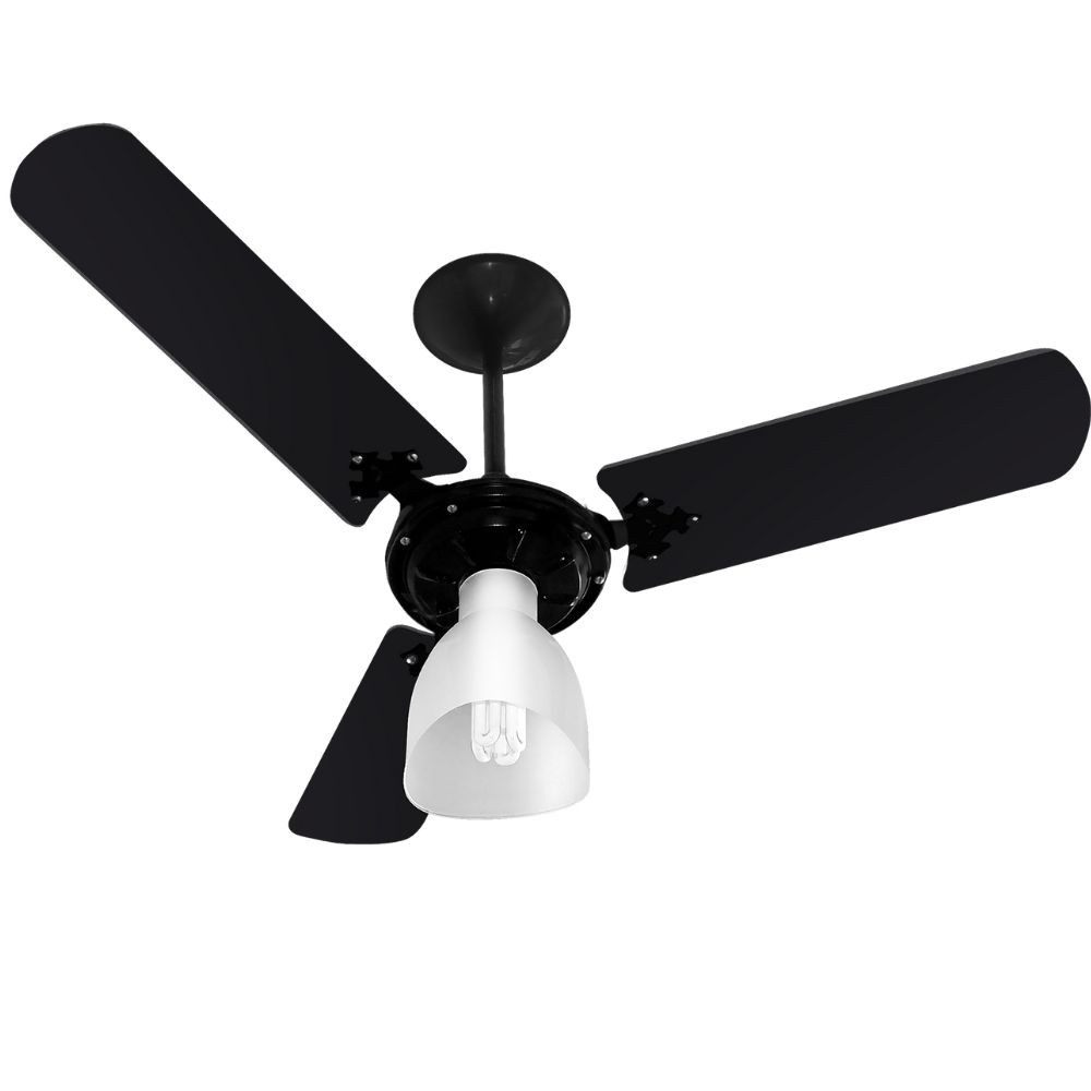 Ventilador de Teto Korzen Ventura: 3 Pás, 130W e Design Moderno