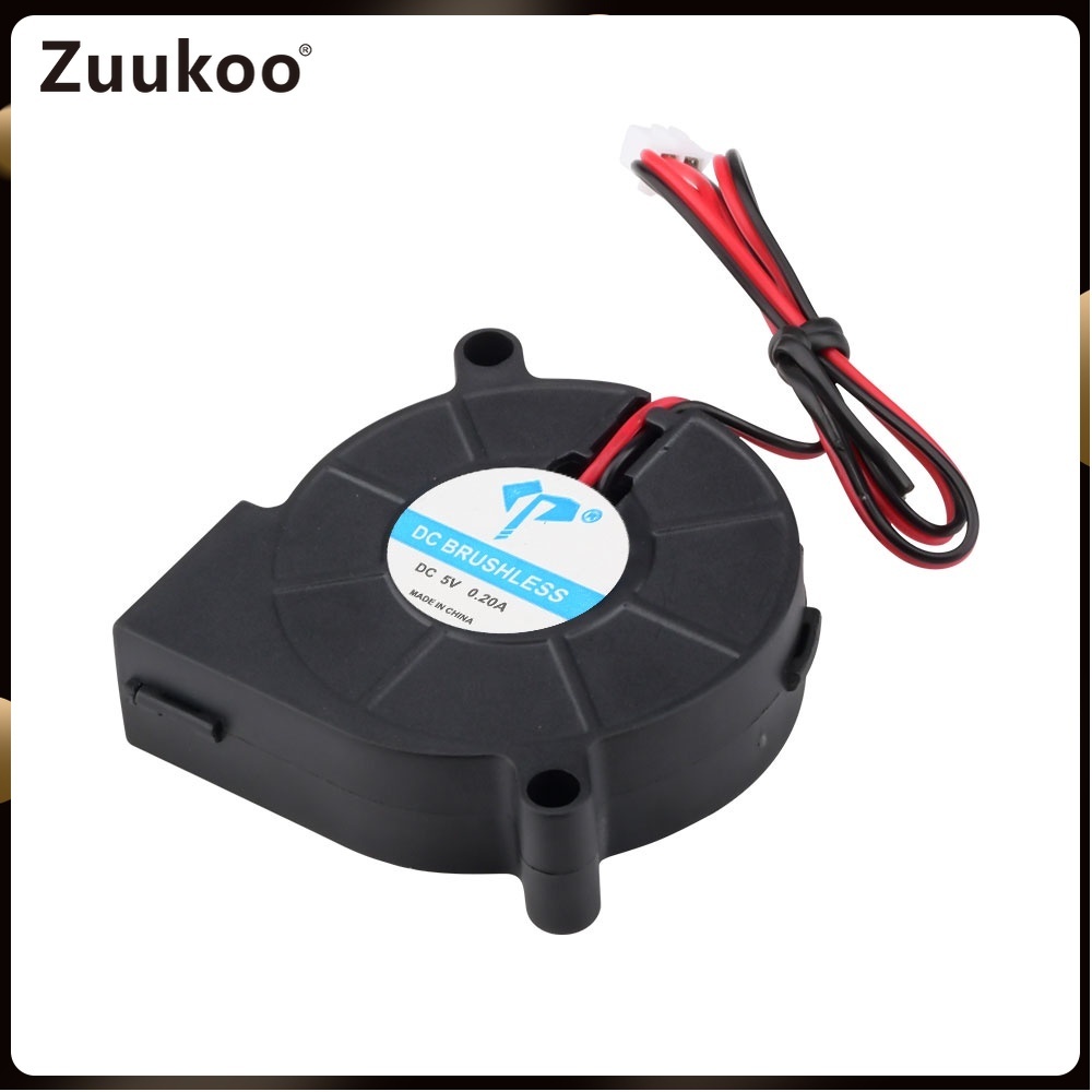 Ventilador Micro Turbo DC: Silêncio e Potência em 5cm