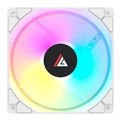 Ventoinha Acegeek RW12 Rainbow 120mm Branca – Silenciosa e Potente