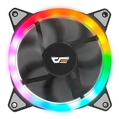Ventoinha RGB 120mm Darkflash DR11 7S: Silêncio e Cores!
